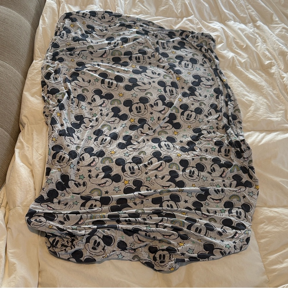 Little Sleepies Disney Mickey Mouse Crib Sheet